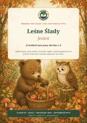 Leśne Ślady Jesieni – okładka pakietu